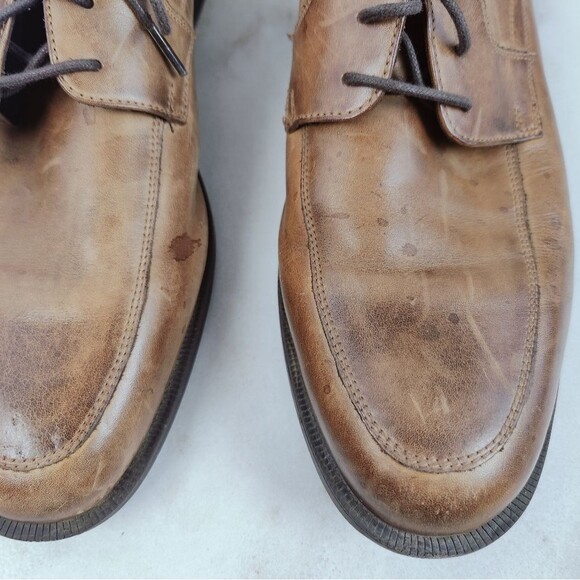 Cole Haan Dustin Tan Brown Leather Oxfords Dress Shoes, Sz 10.5 main image 10